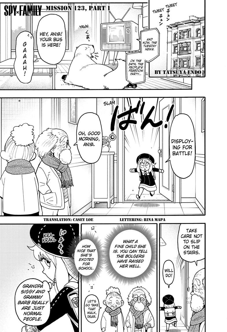 SPY x FAMILY Chap 123 - Next Chap 124