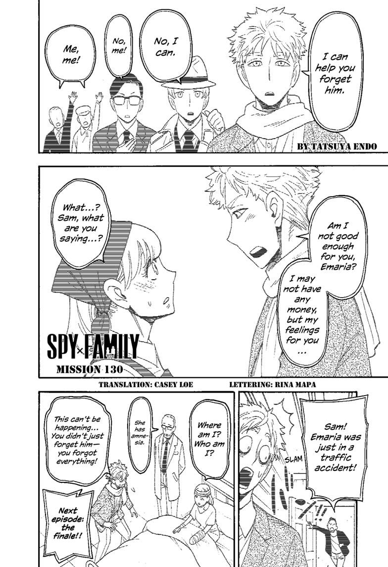 SPY x FAMILY Chap 130 - Next Chap 131