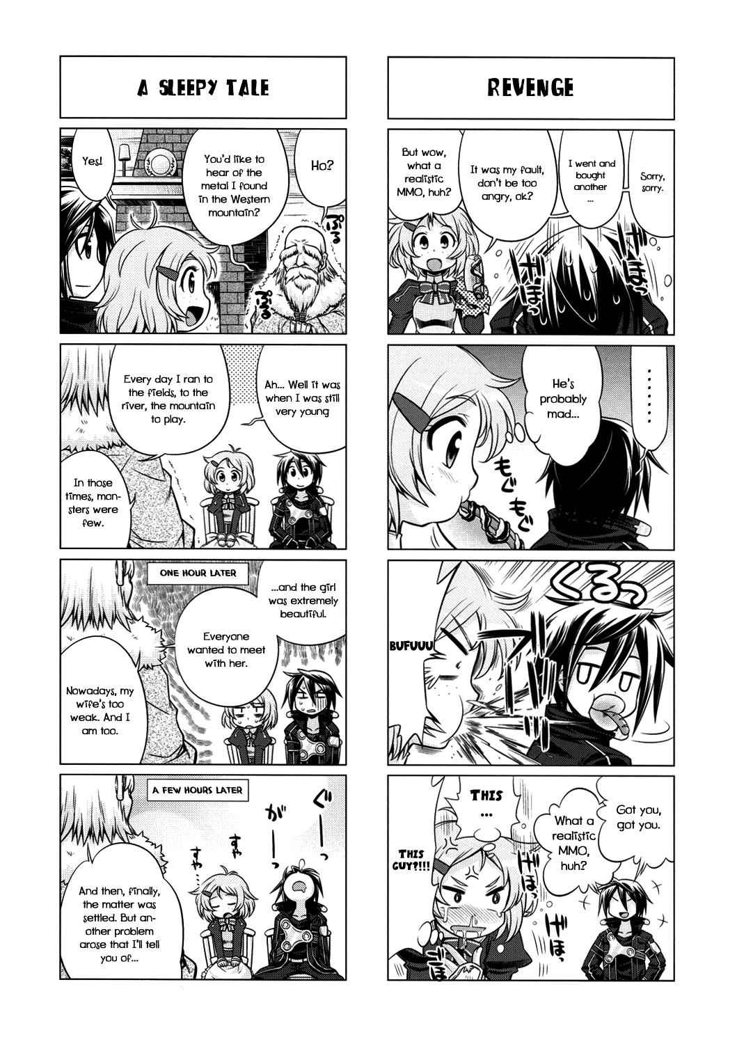 Sword Art Online 4-koma Chap 4 - Next Chap 5