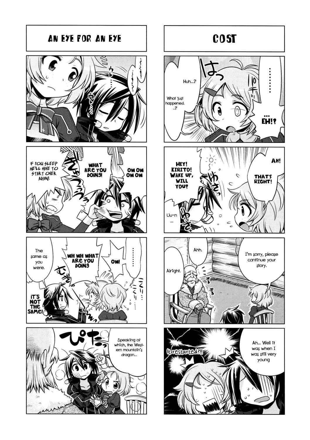 Sword Art Online 4-koma Chap 4 - Next Chap 5