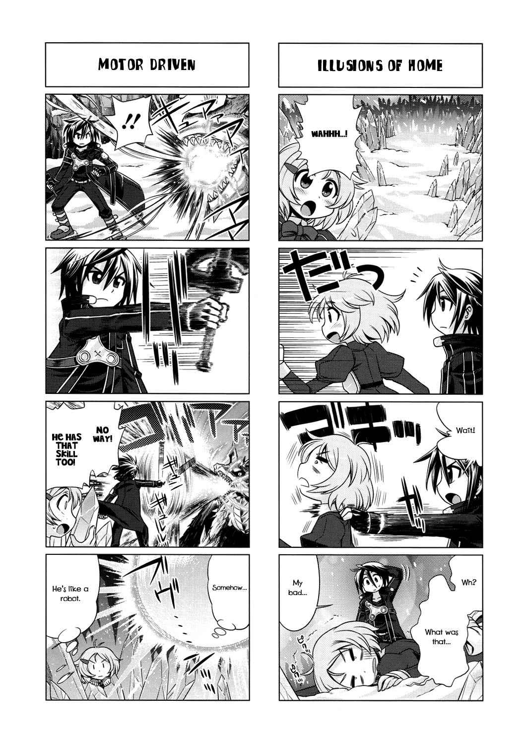 Sword Art Online 4-koma Chap 4 - Next Chap 5