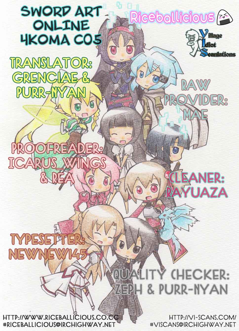Sword Art Online 4-koma Chap 5 - Next Chap 6