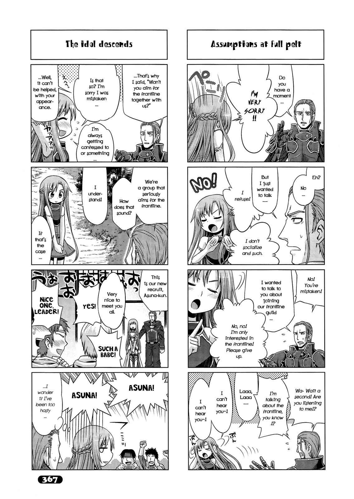 Sword Art Online 4-koma Chap 5 - Next Chap 6
