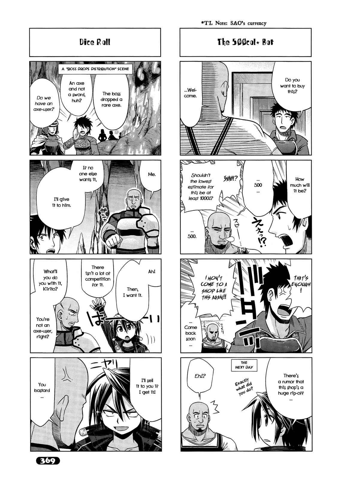 Sword Art Online 4-koma Chap 5 - Next Chap 6