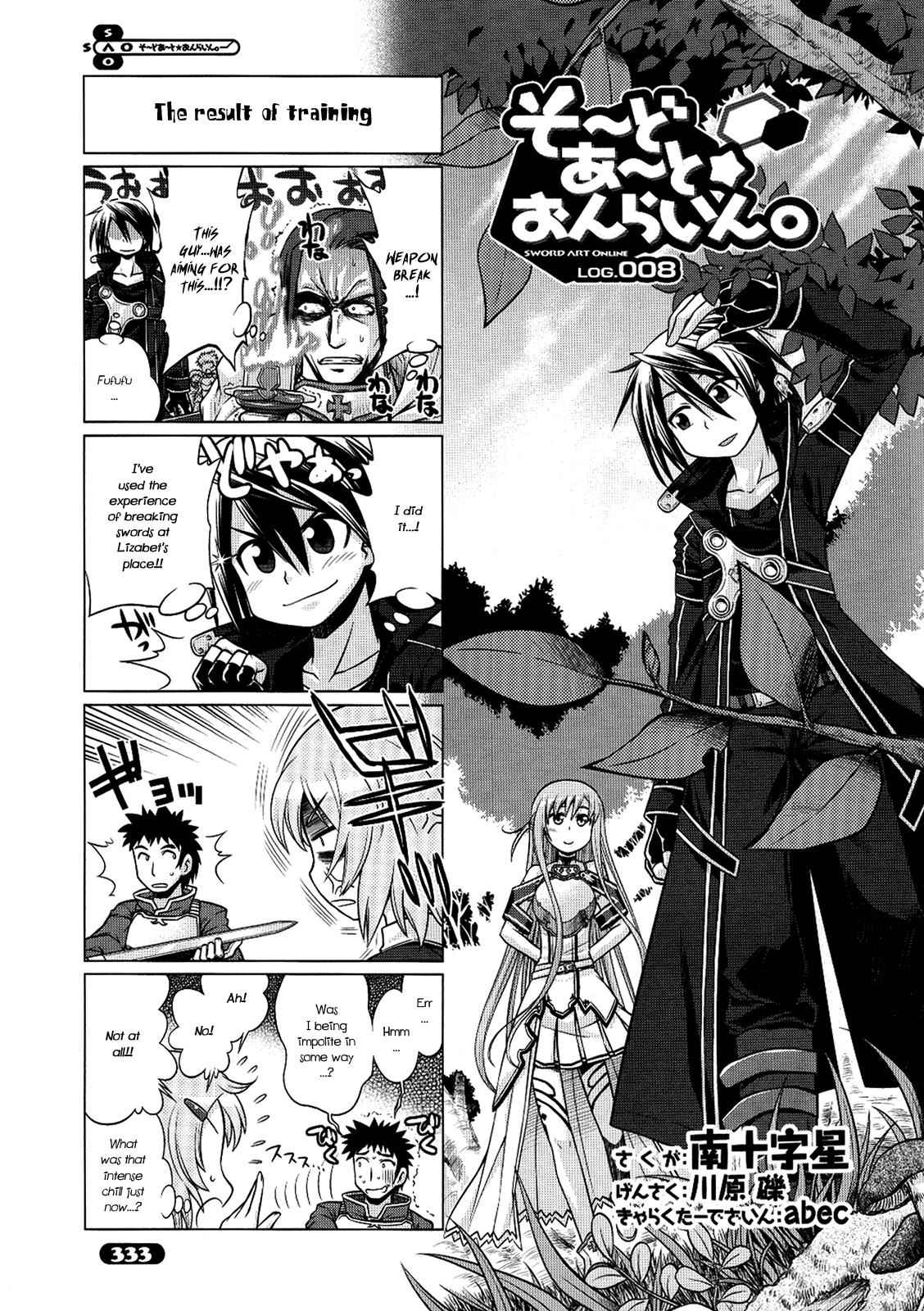 Sword Art Online 4-koma Chap 8 - Next Chap 9