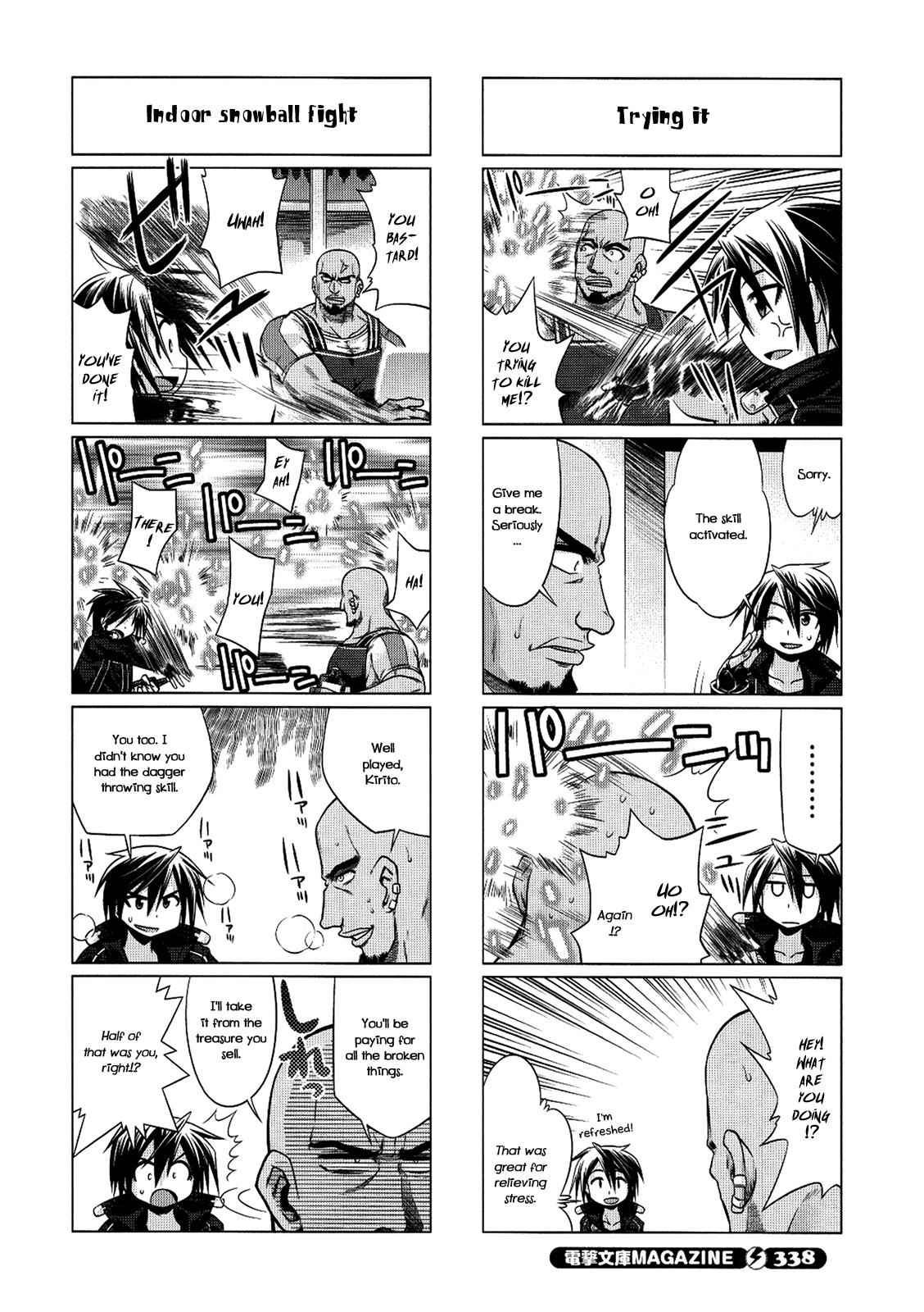 Sword Art Online 4-koma Chap 8 - Next Chap 9