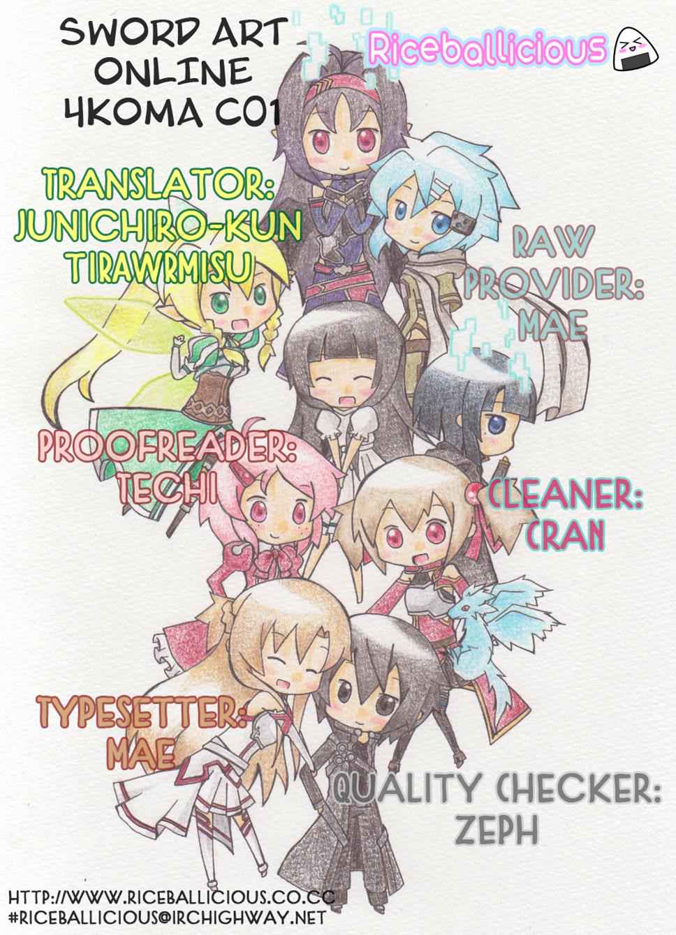 Sword Art Online 4-koma Chap 1 - Next Chap 2