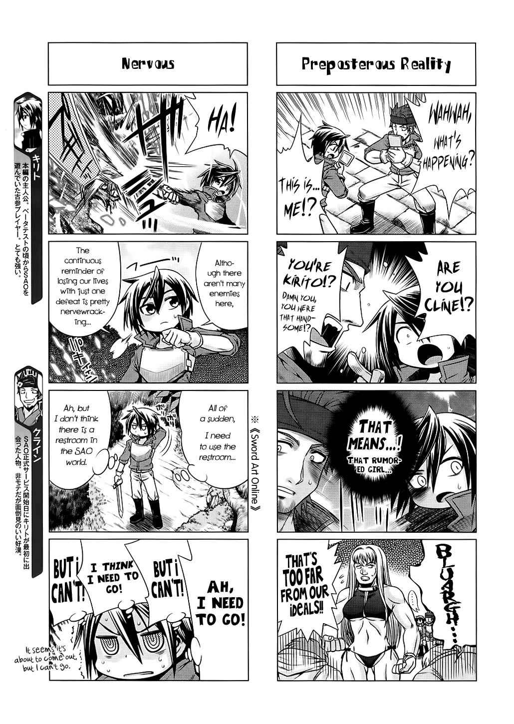 Sword Art Online 4-koma Chap 1 - Next Chap 2