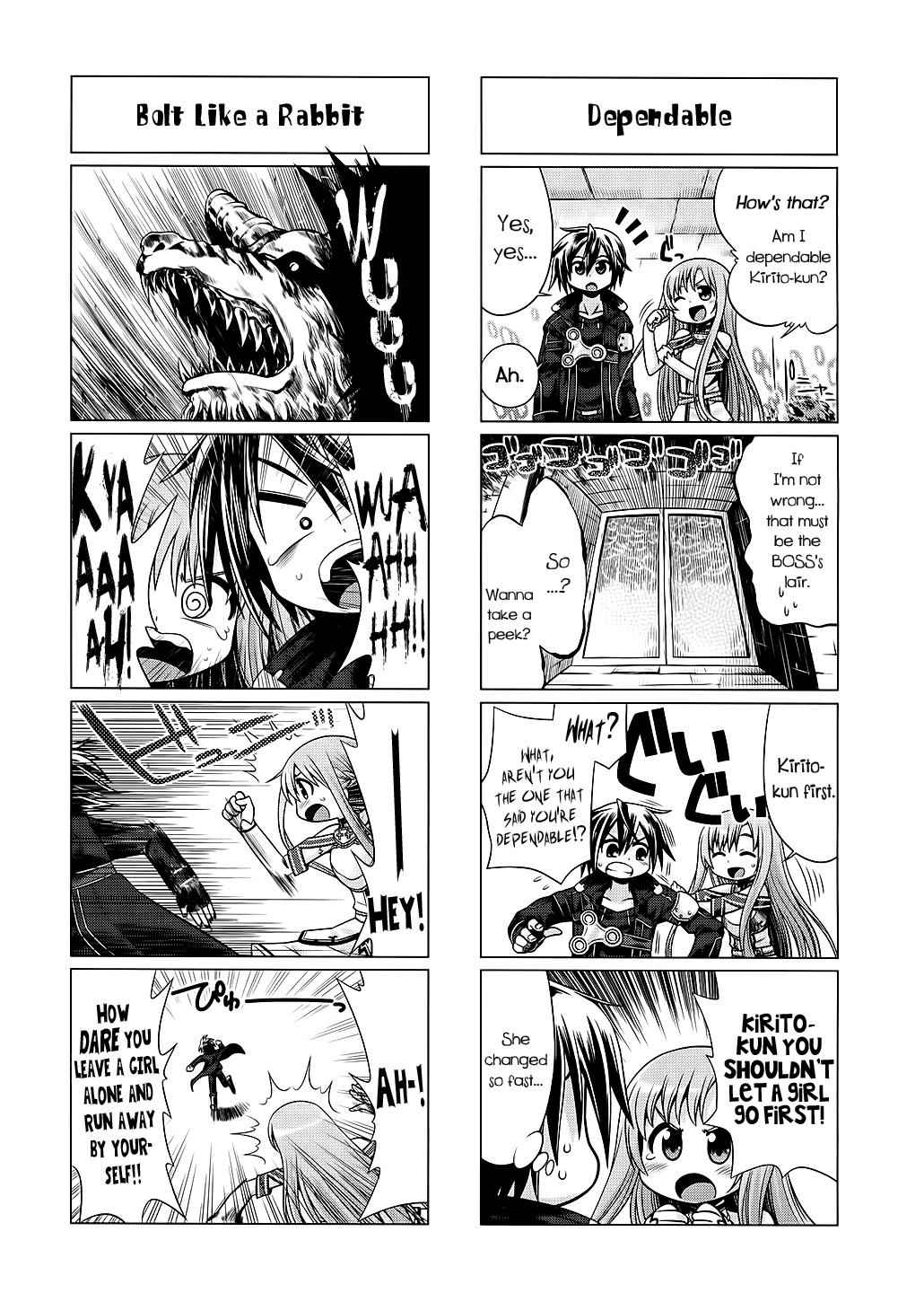Sword Art Online 4-koma Chap 1 - Next Chap 2