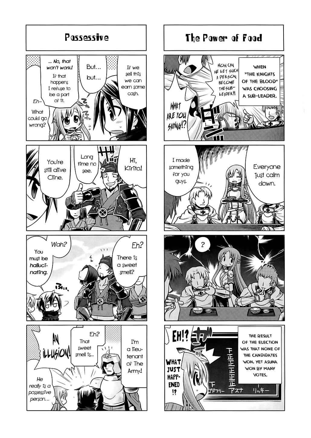 Sword Art Online 4-koma Chap 1 - Next Chap 2
