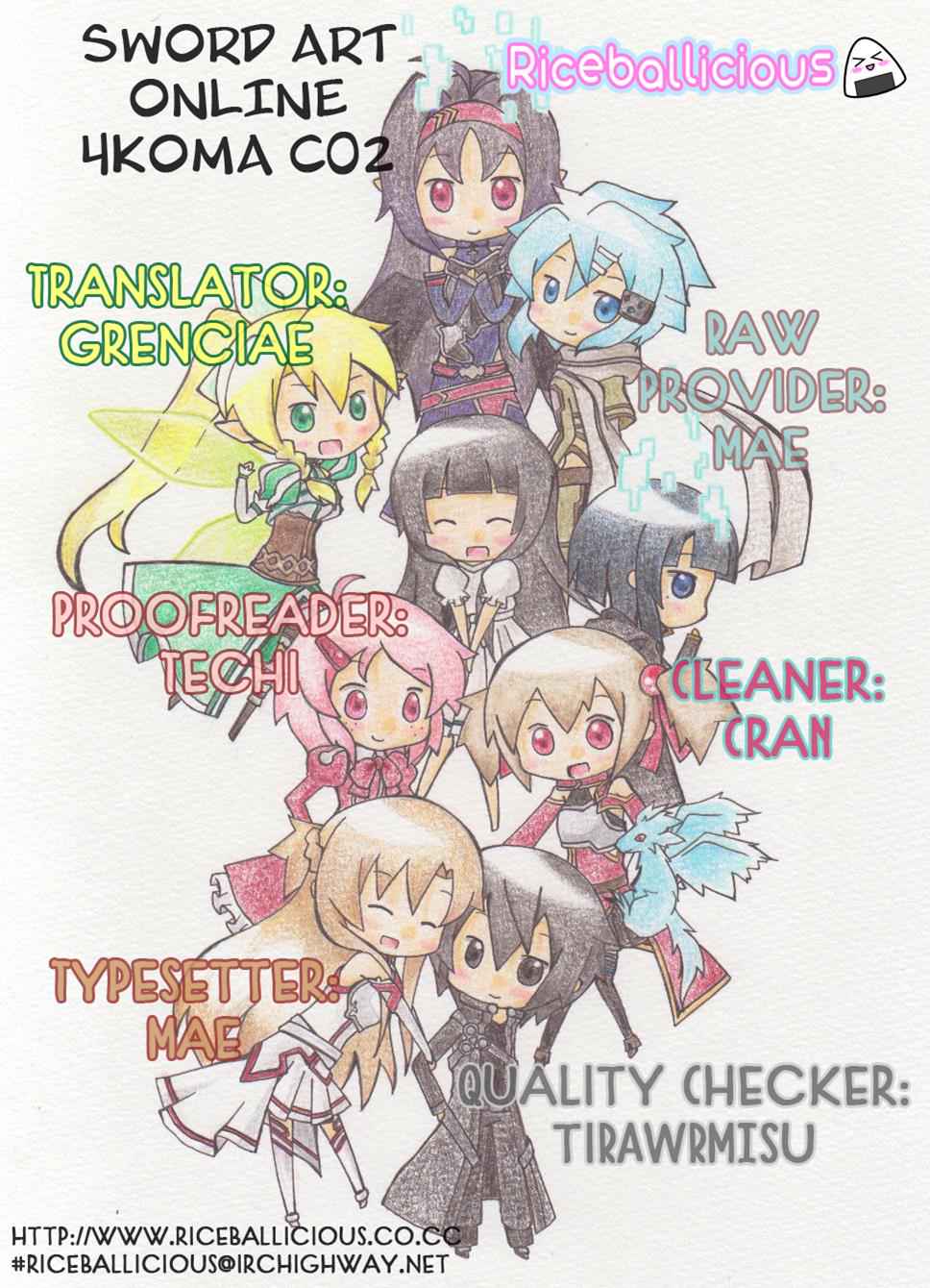 Sword Art Online 4-koma Chap 2 - Next Chap 3