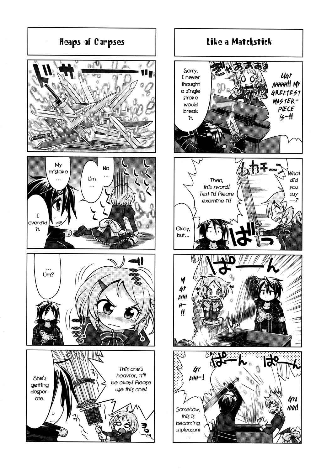 Sword Art Online 4-koma Chap 3 - Next Chap 4