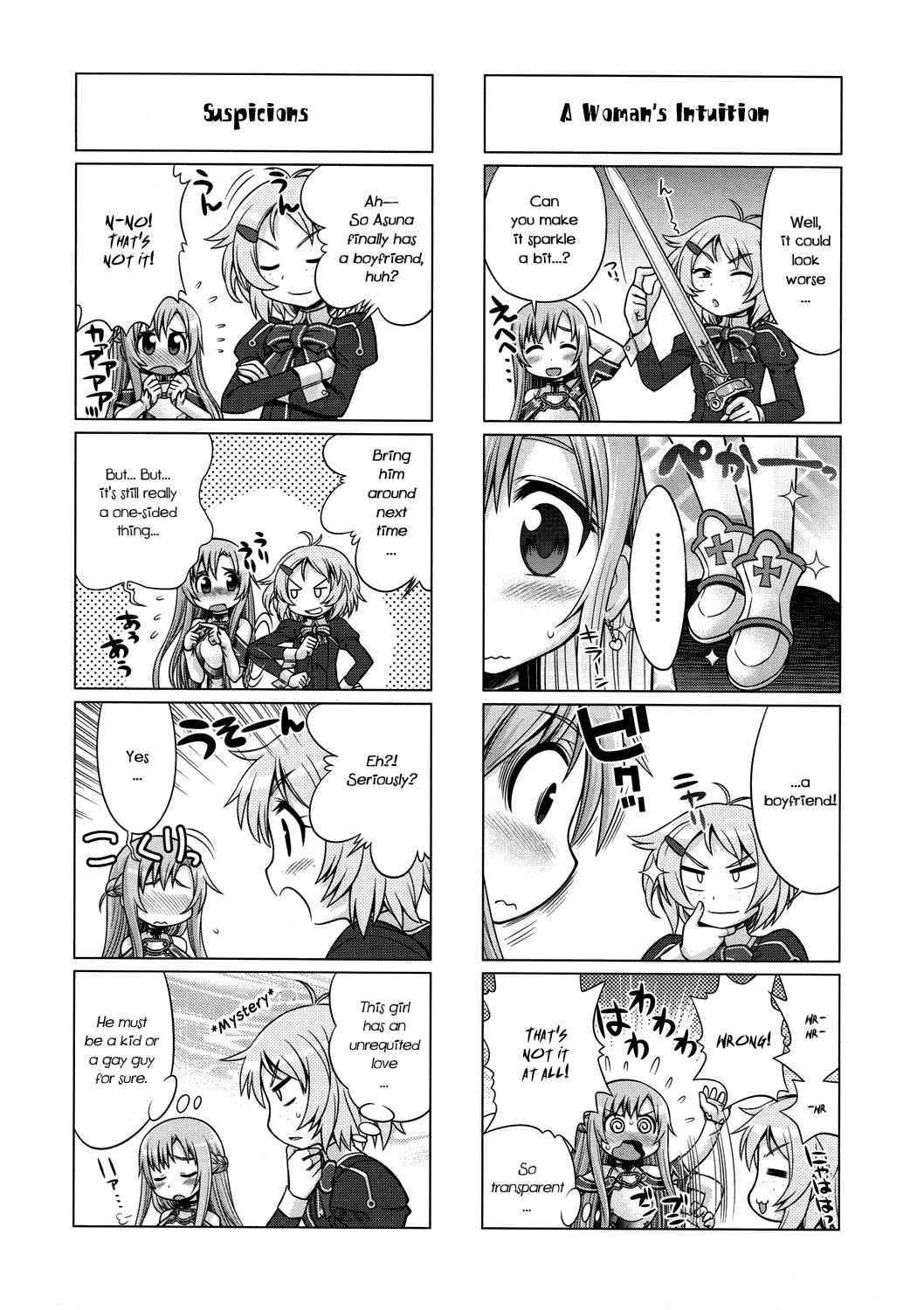 Sword Art Online 4-koma Chap 3 - Next Chap 4