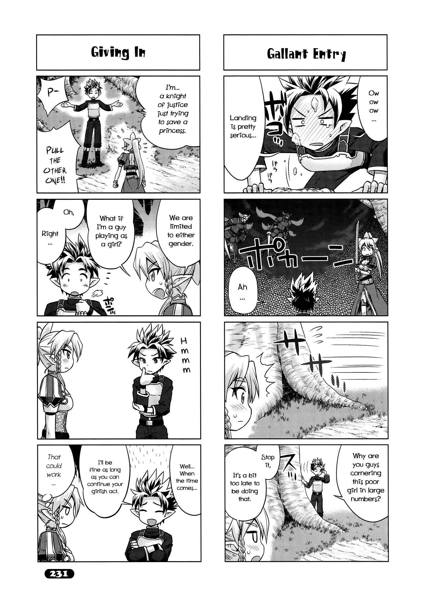 Sword Art Online 4-koma Chap 17 - Next Chap 18