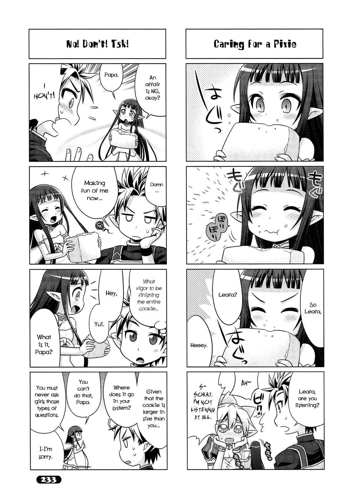 Sword Art Online 4-koma Chap 17 - Next Chap 18