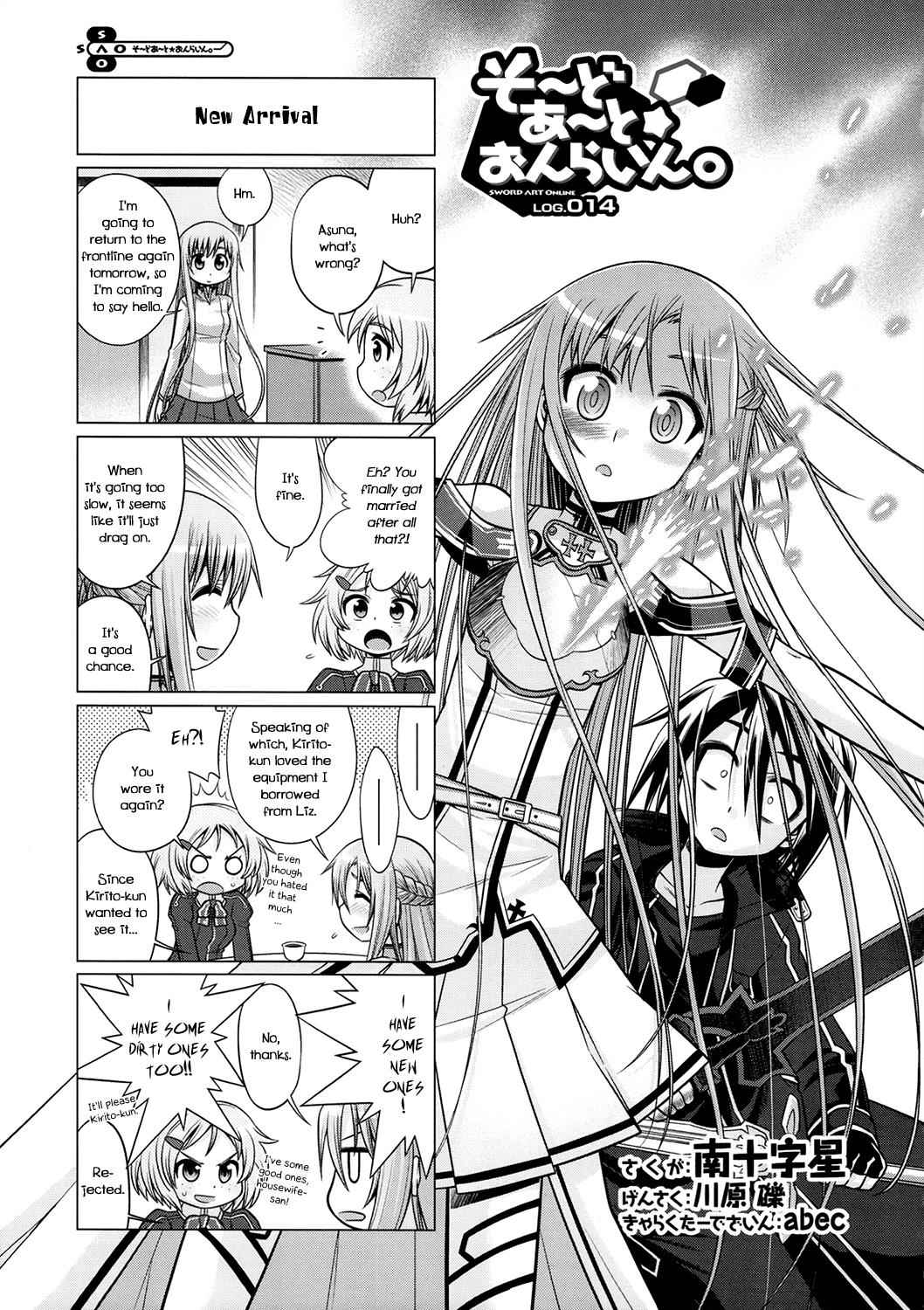 Sword Art Online 4-koma Chap 14 - Next Chap 15