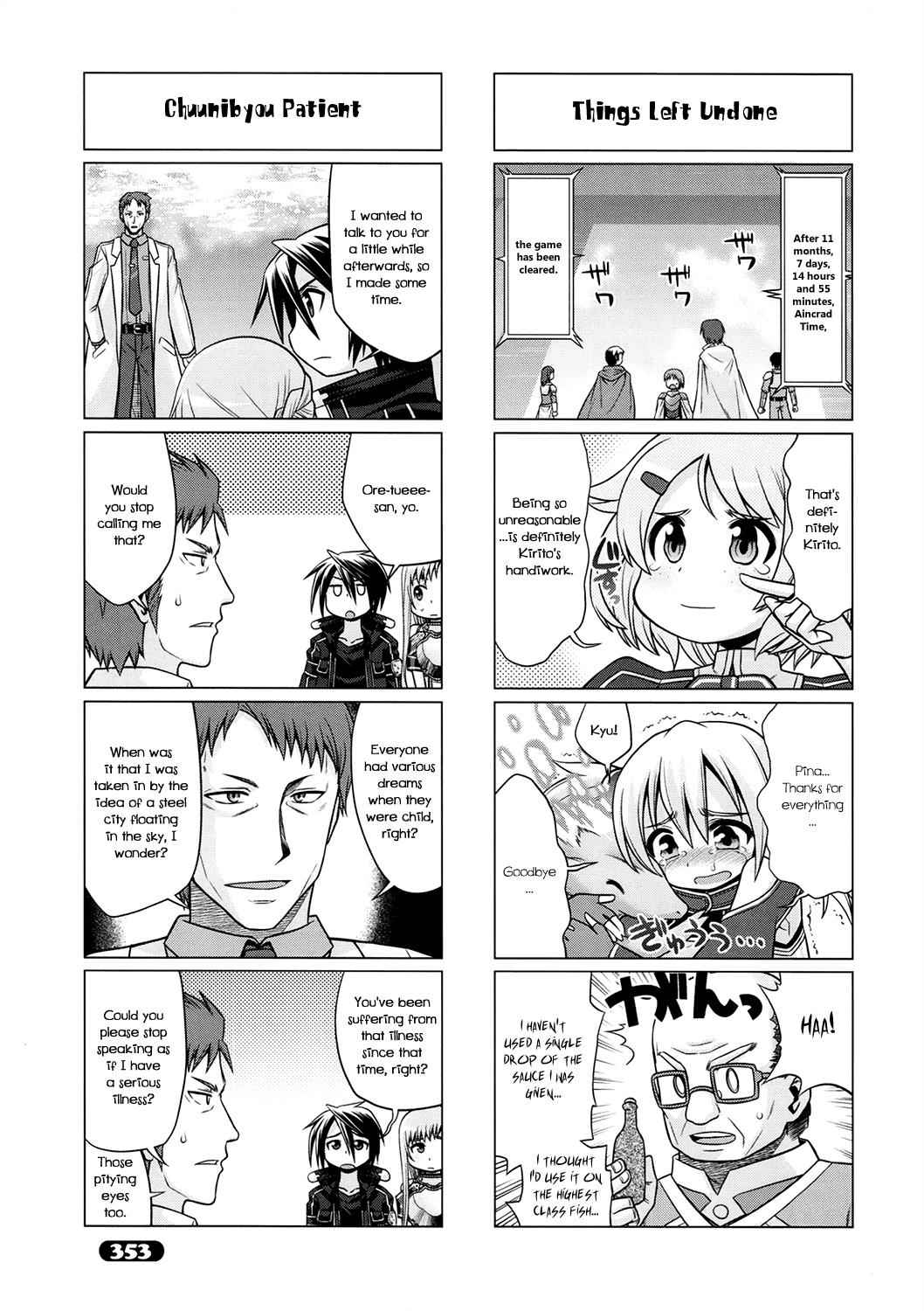 Sword Art Online 4-koma Chap 14 - Next Chap 15