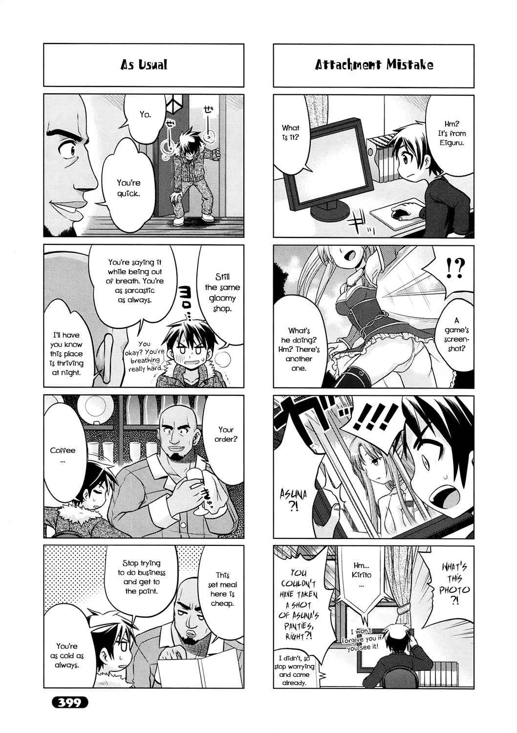 Sword Art Online 4-koma Chap 15 - Next Chap 16