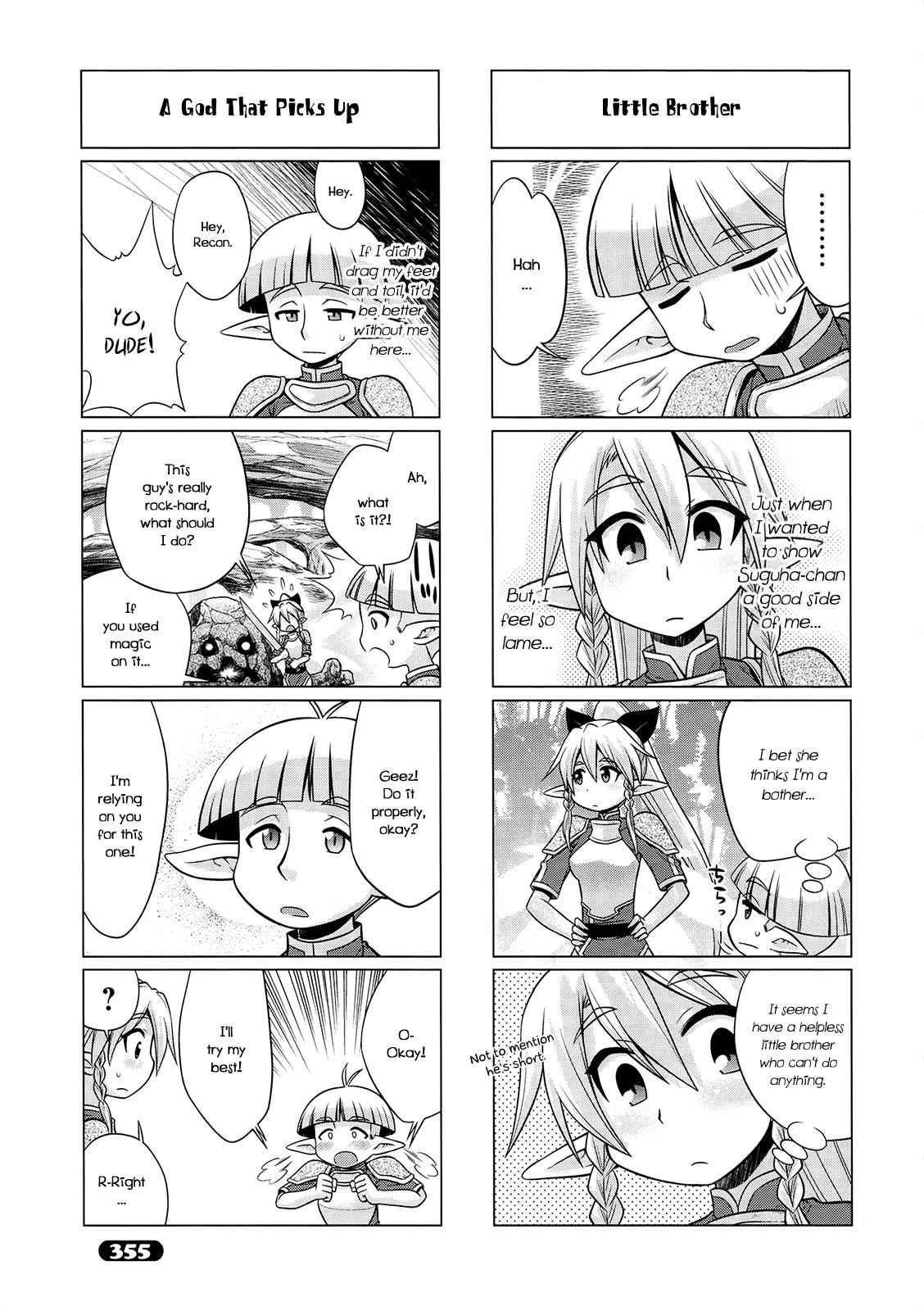 Sword Art Online 4-koma Chap 16 - Next Chap 17