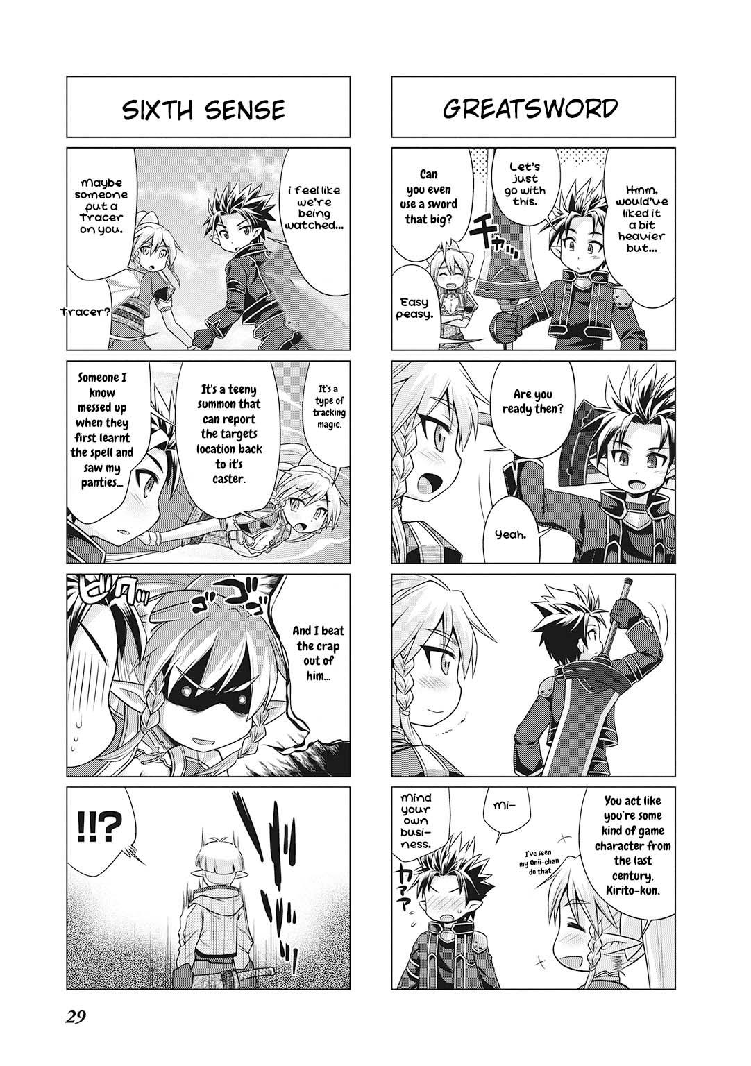 Sword Art Online 4-koma Chap 18 - Next Chap 19