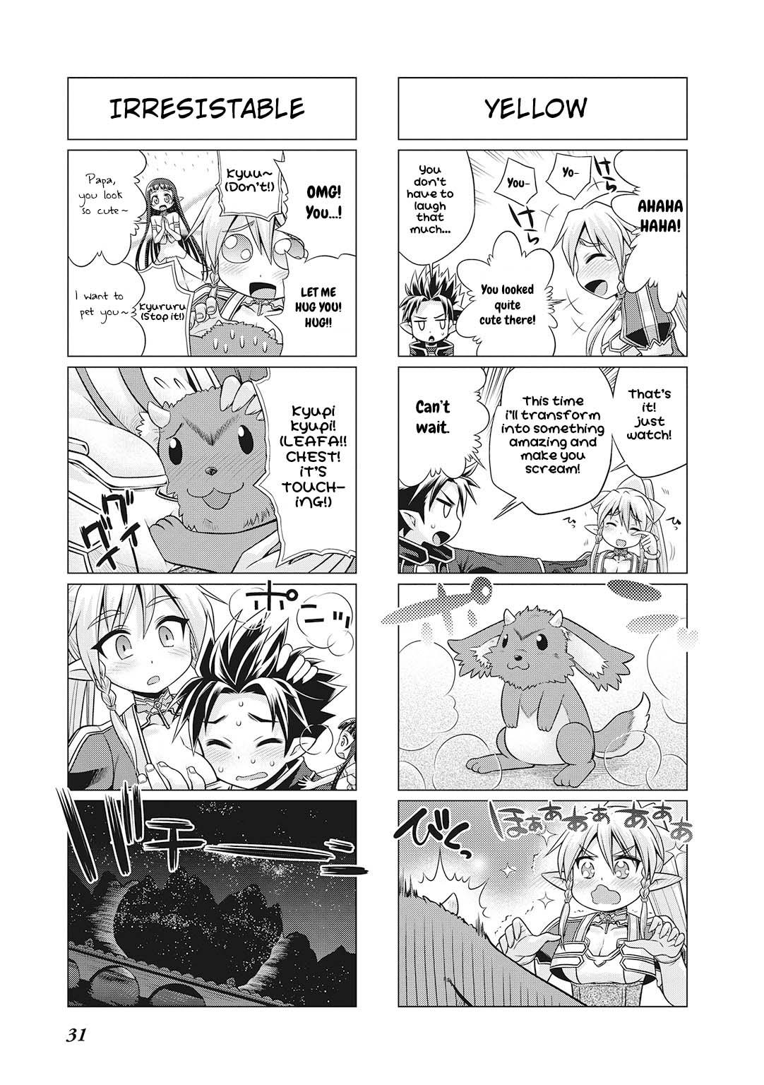 Sword Art Online 4-koma Chap 18 - Next Chap 19