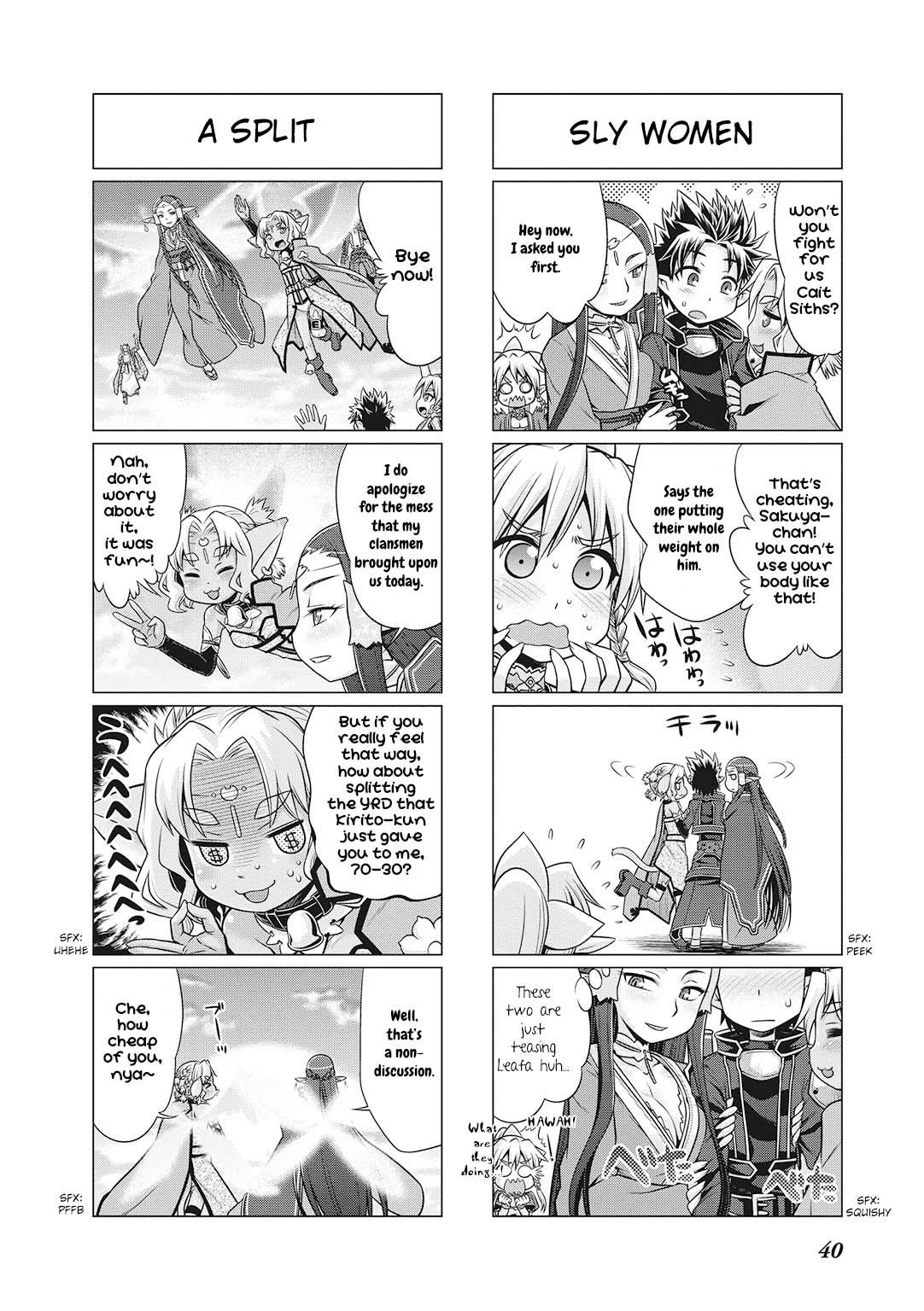 Sword Art Online 4-koma Chap 19 - Next Chap 20