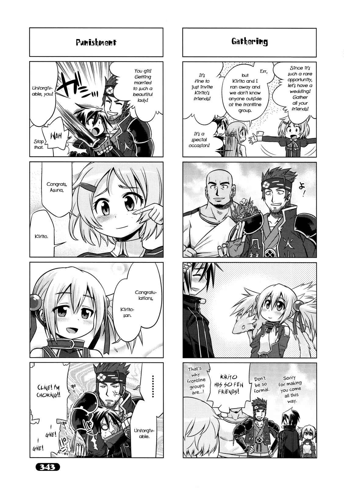 Sword Art Online 4-koma Chap 10 - Next Chap 11