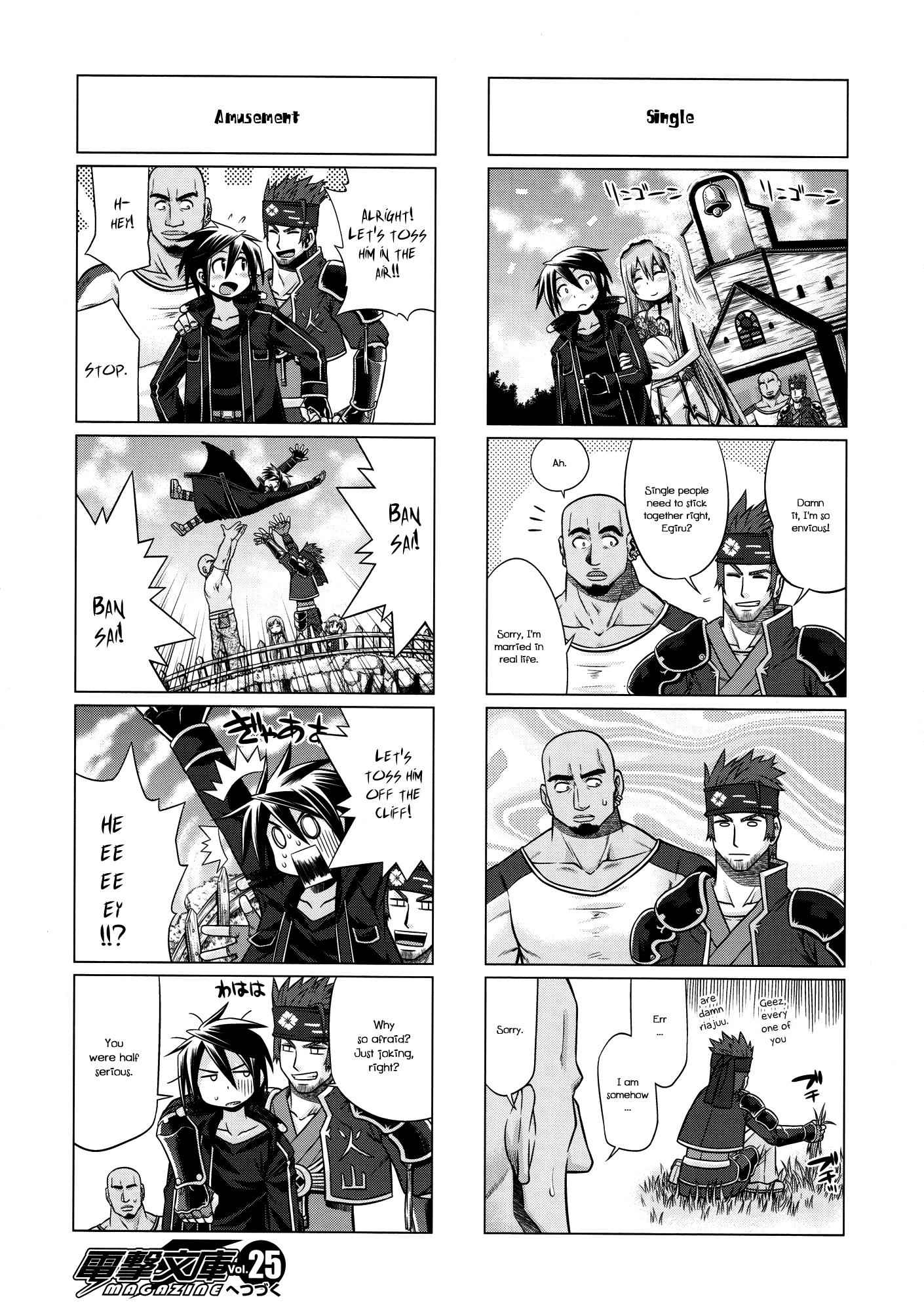 Sword Art Online 4-koma Chap 10 - Next Chap 11