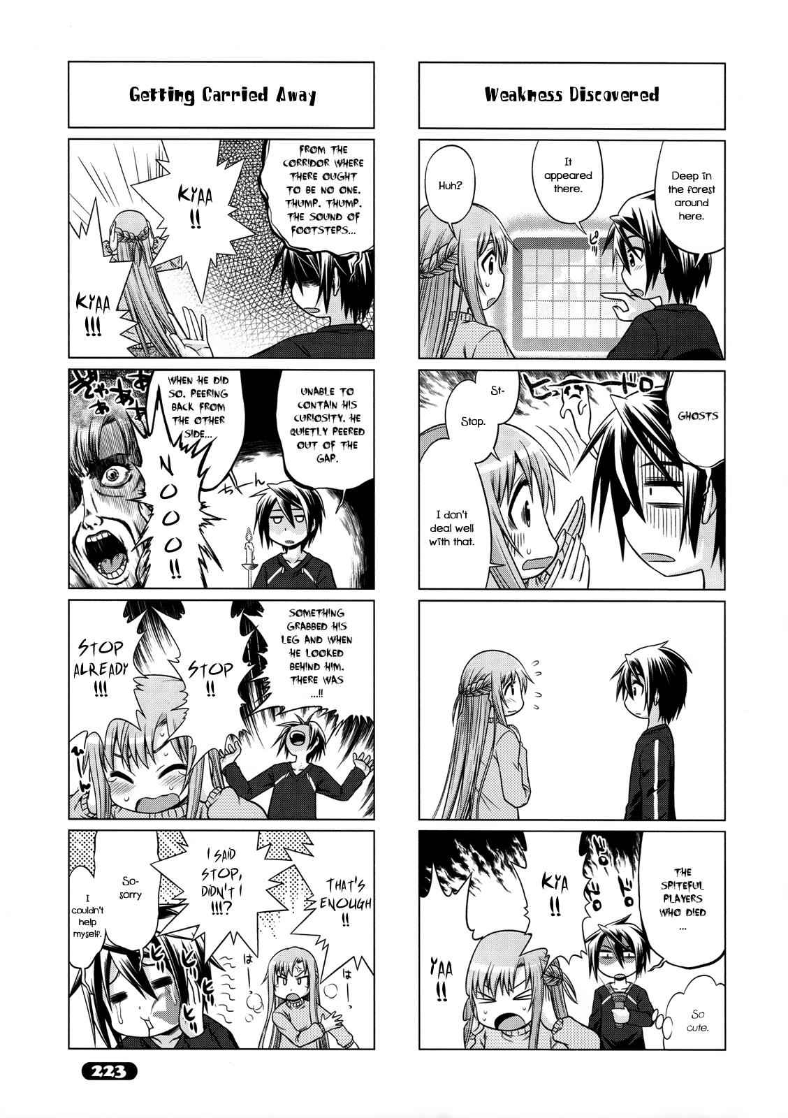 Sword Art Online 4-koma Chap 11 - Next Chap 12