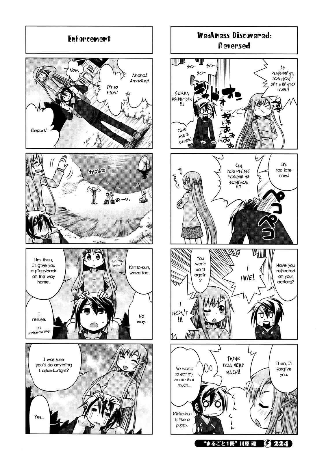 Sword Art Online 4-koma Chap 11 - Next Chap 12