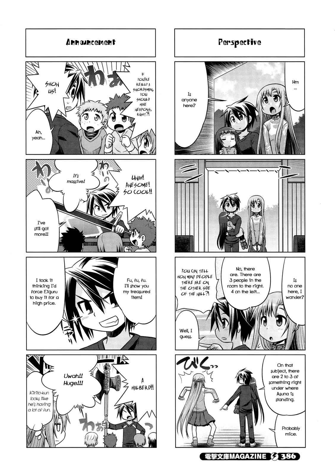 Sword Art Online 4-koma Chap 12 - Next Chap 13