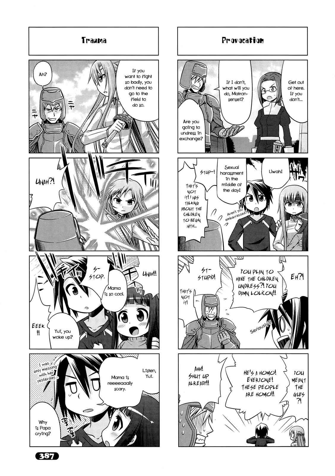 Sword Art Online 4-koma Chap 12 - Next Chap 13