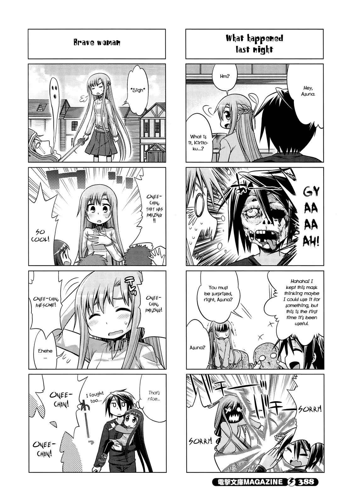 Sword Art Online 4-koma Chap 12 - Next Chap 13
