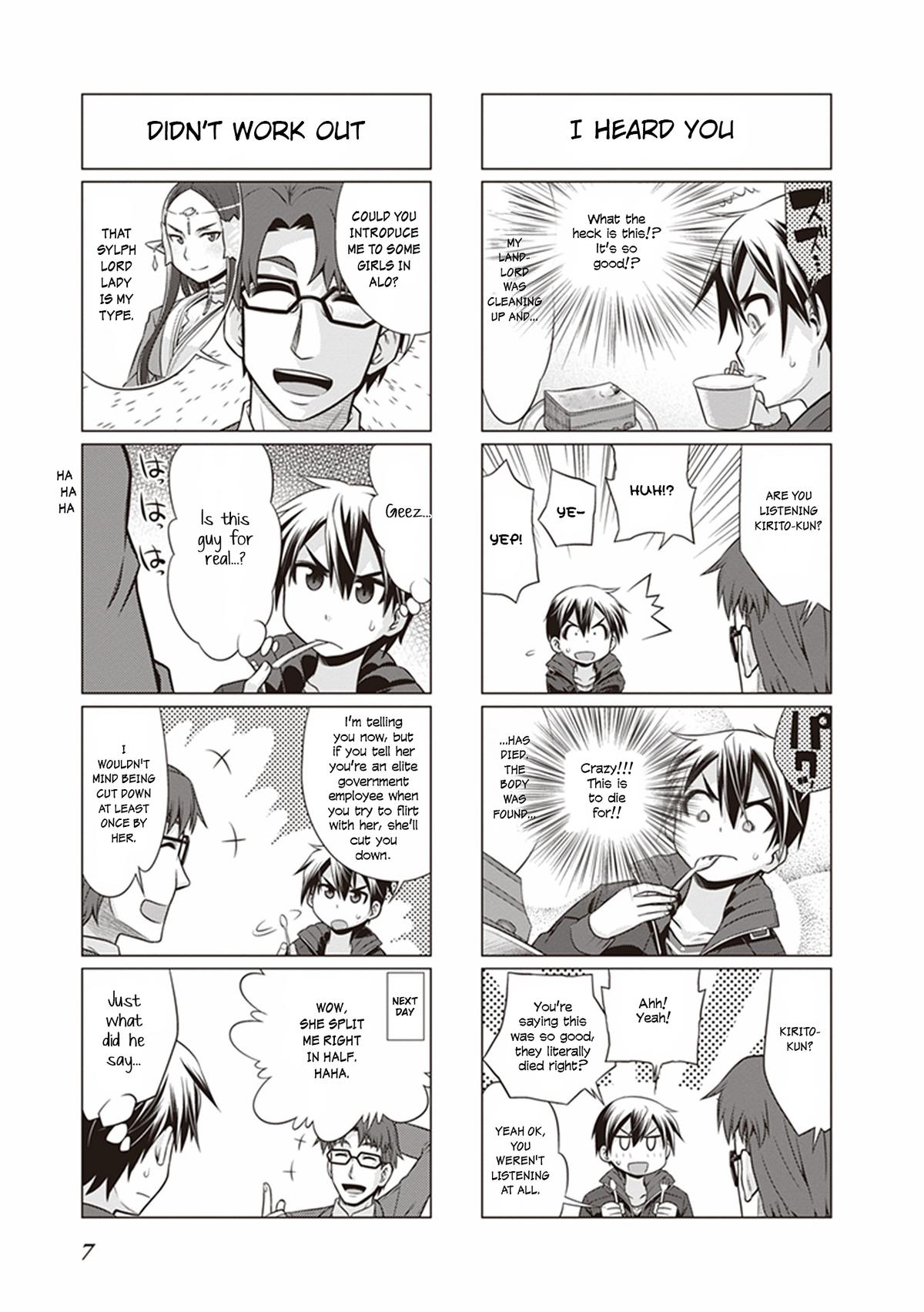Sword Art Online 4-koma Chap 27 - Next Chap 28