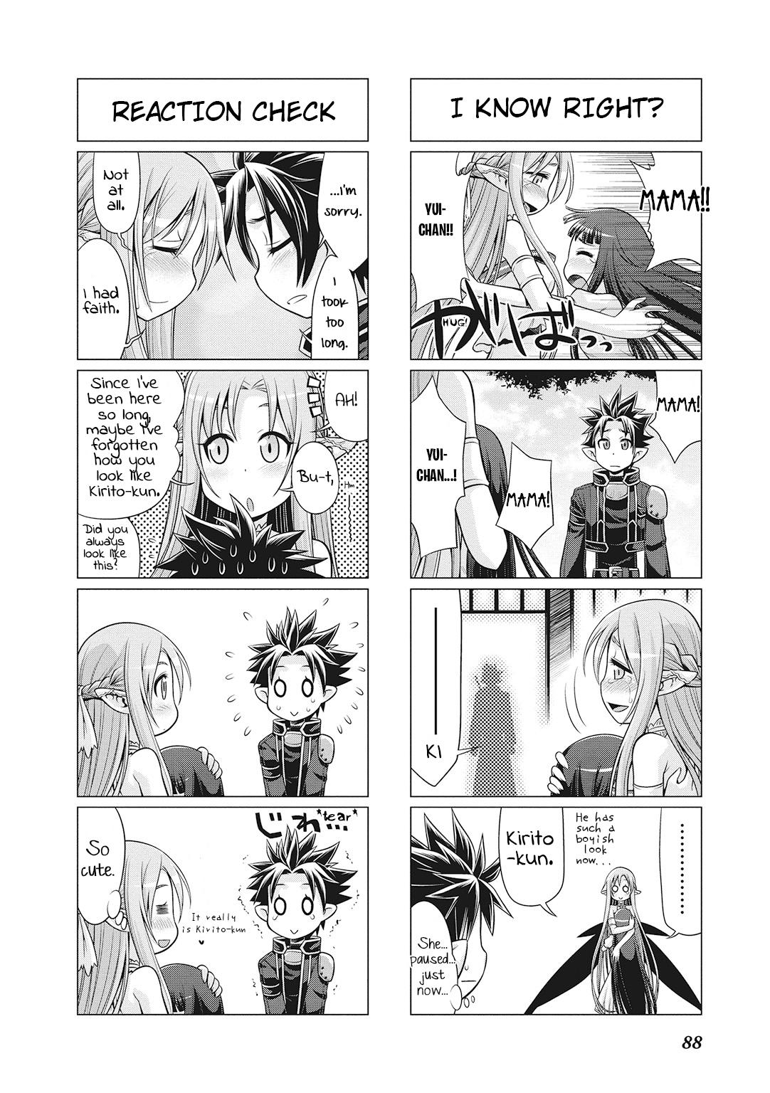 Sword Art Online 4-koma Chap 24 - Next Chap 25