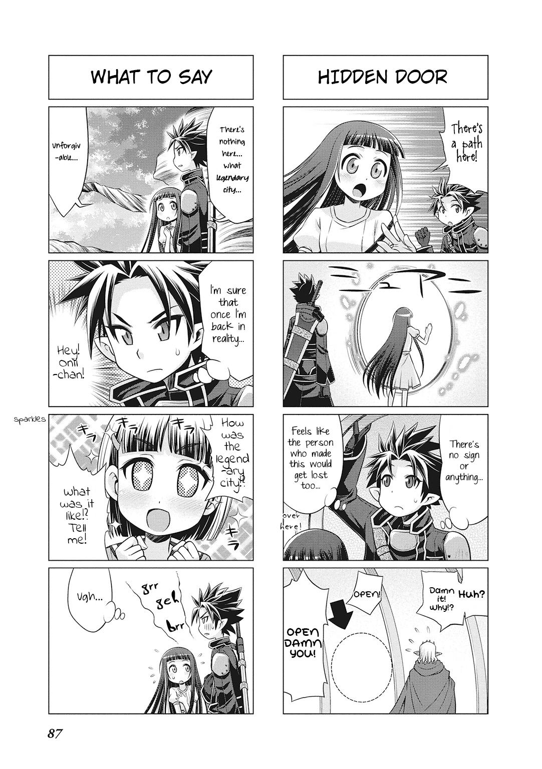 Sword Art Online 4-koma Chap 24 - Next Chap 25