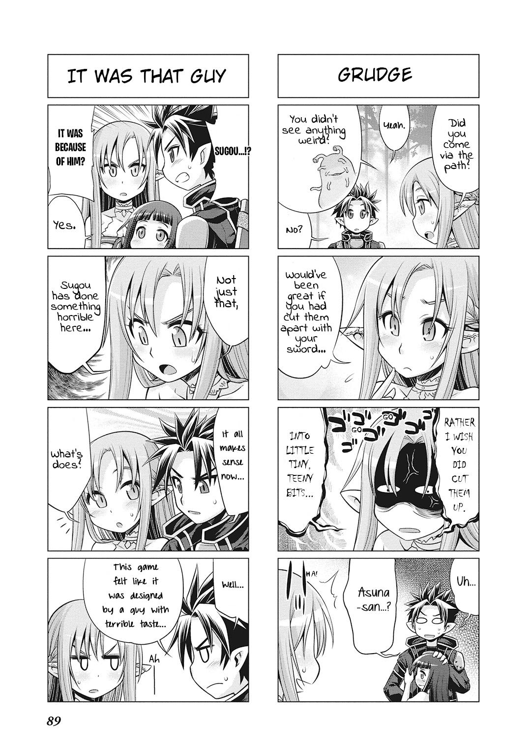 Sword Art Online 4-koma Chap 24 - Next Chap 25