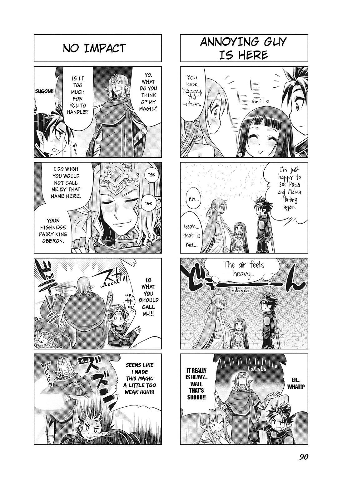 Sword Art Online 4-koma Chap 24 - Next Chap 25