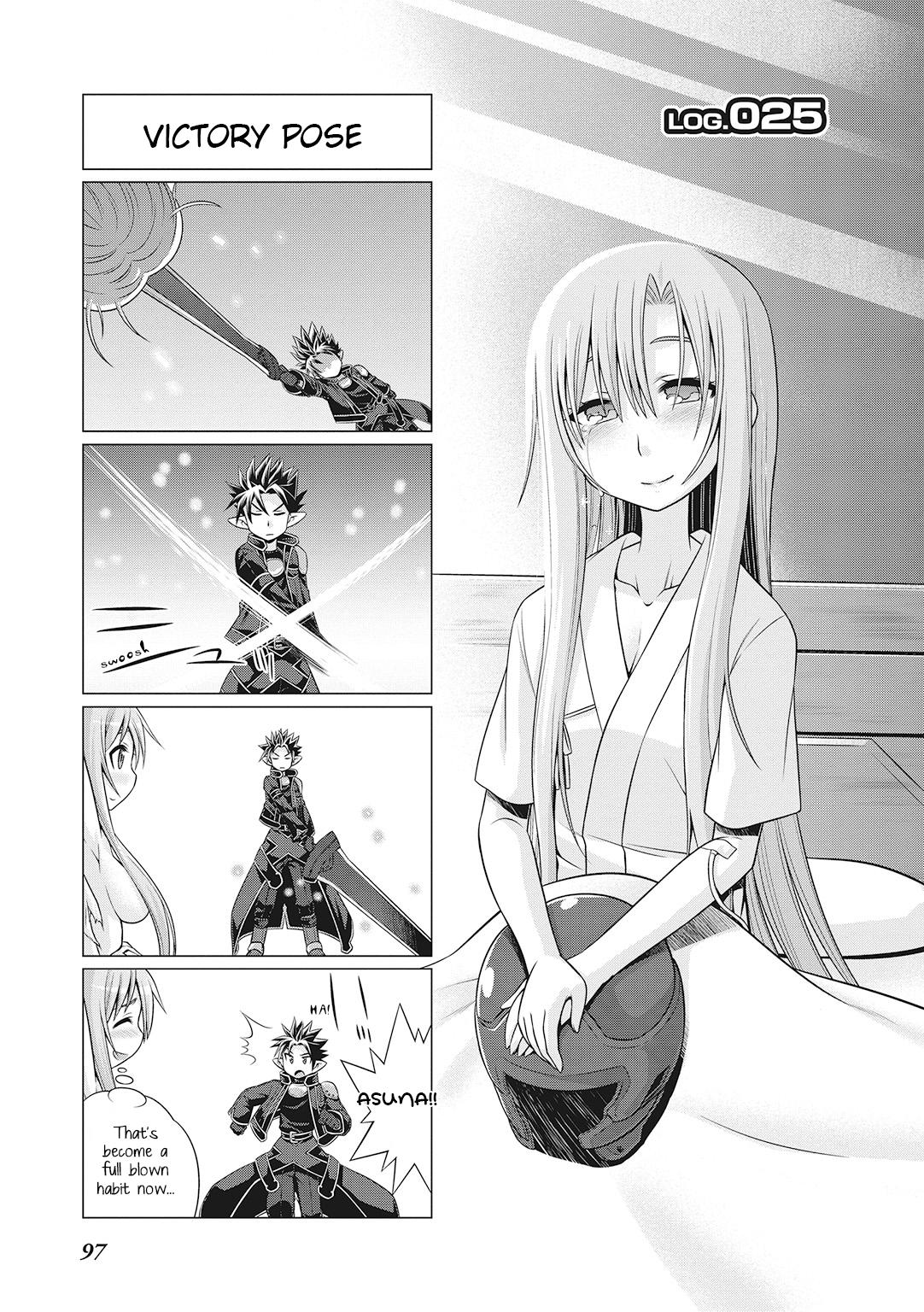 Sword Art Online 4-koma Chap 25 - Next Chap 26
