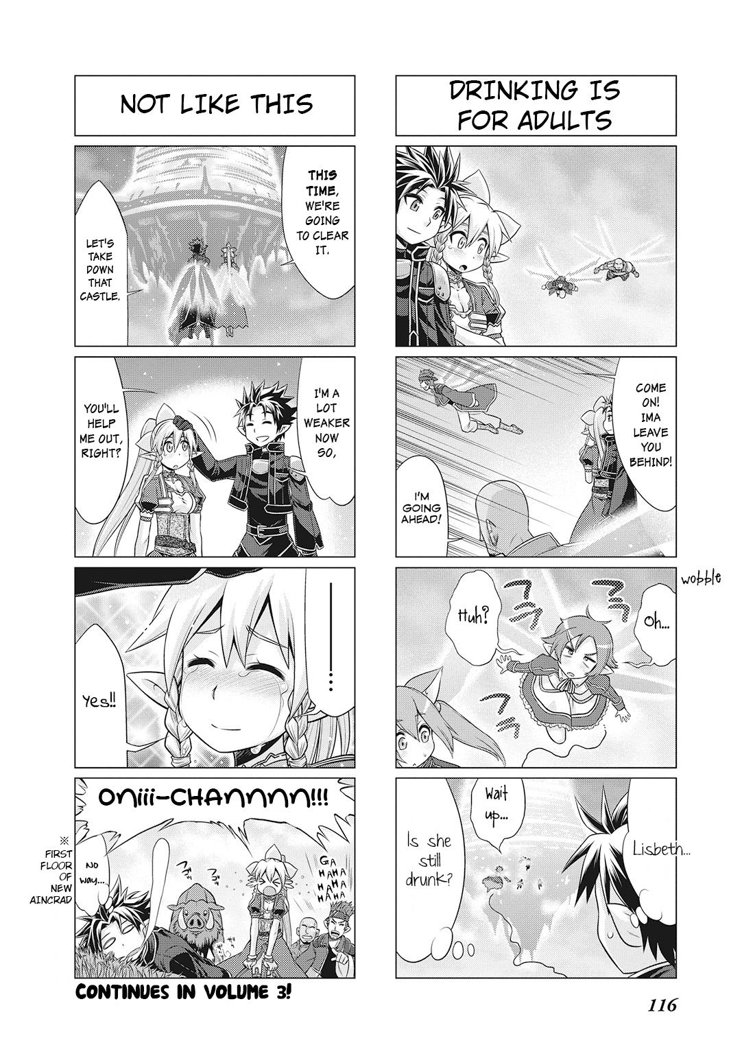 Sword Art Online 4-koma Chap 26 - Next Chap 27