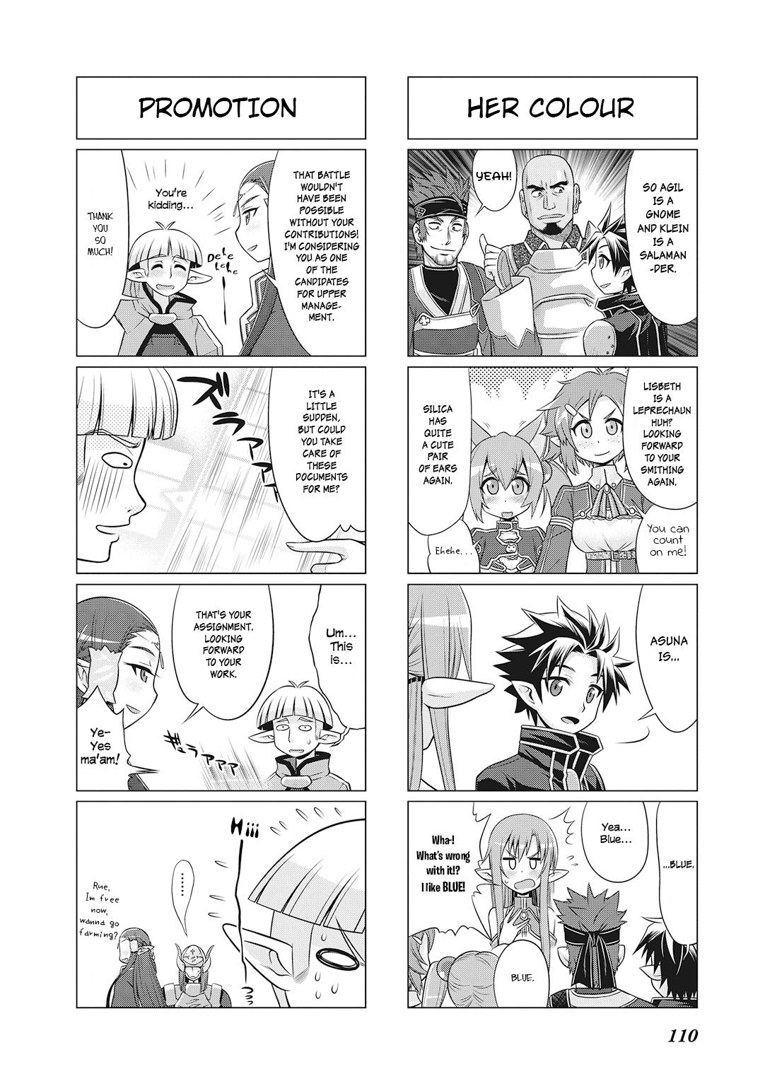 Sword Art Online 4-koma Chap 26 - Next Chap 27
