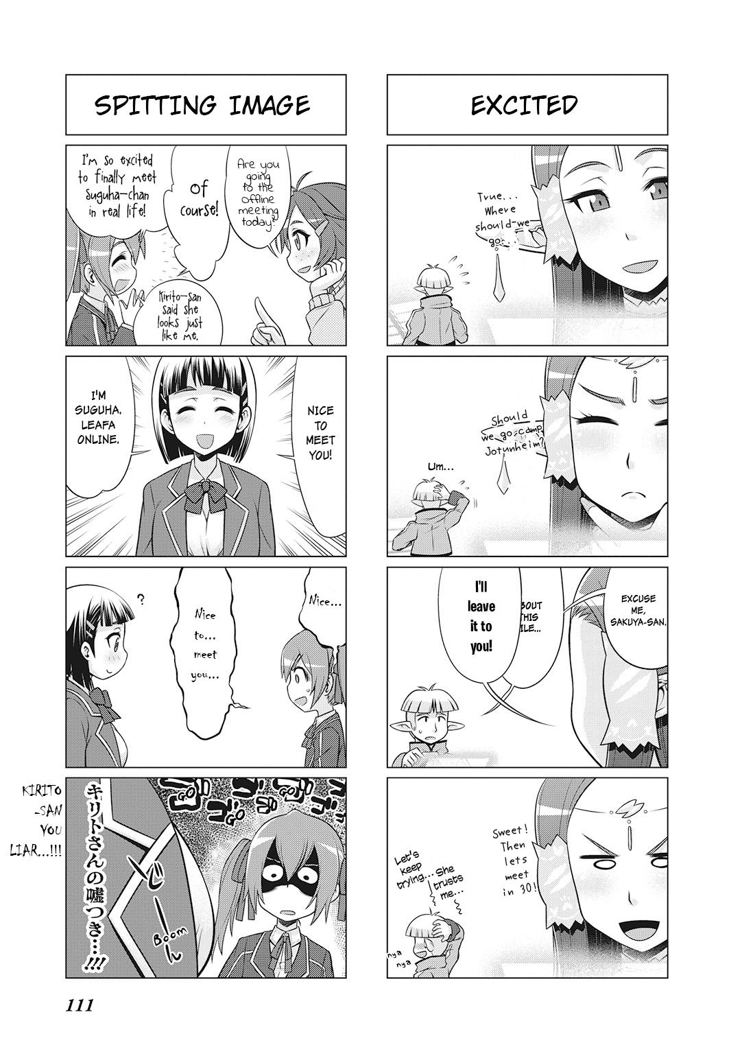 Sword Art Online 4-koma Chap 26 - Next Chap 27
