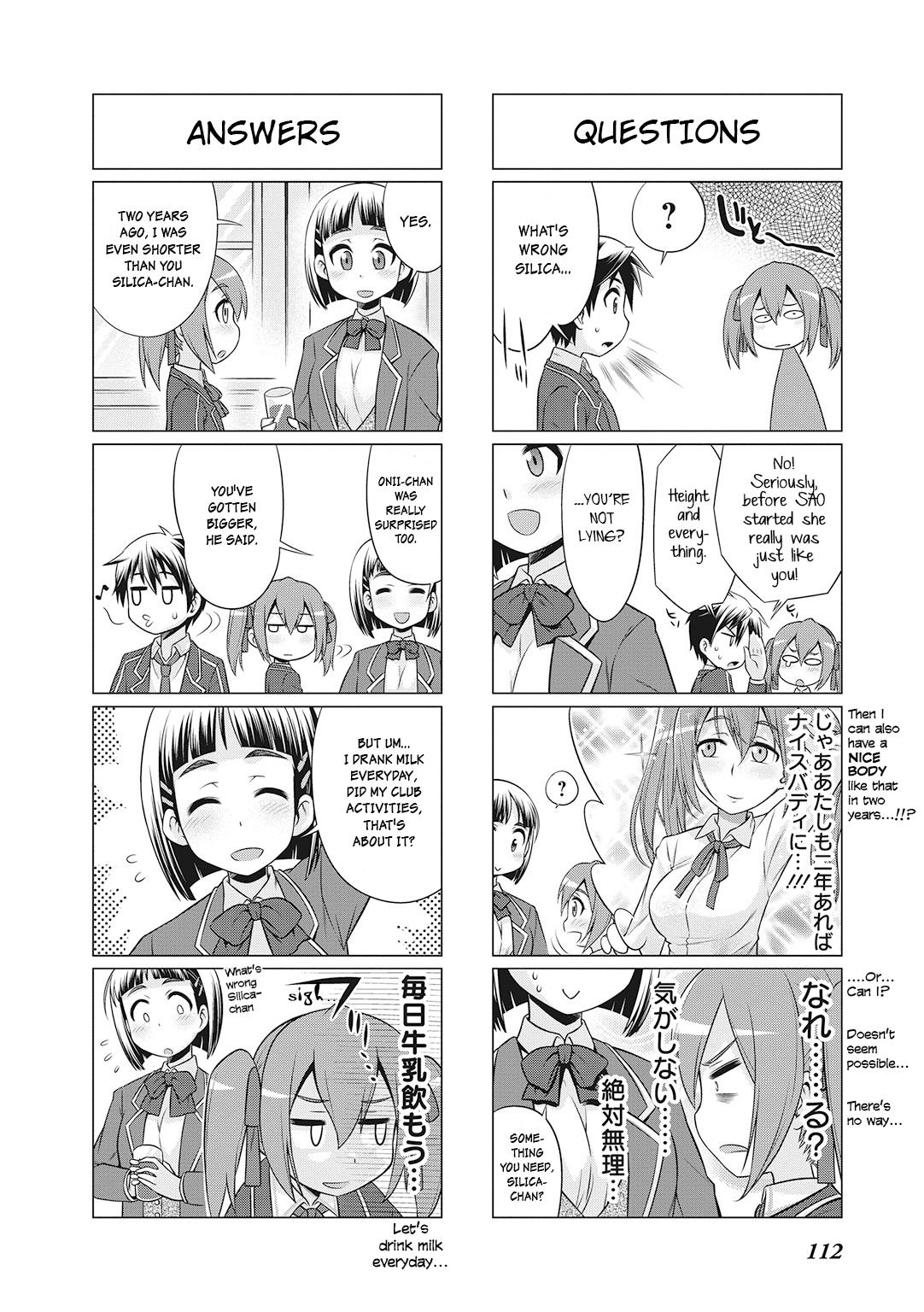 Sword Art Online 4-koma Chap 26 - Next Chap 27