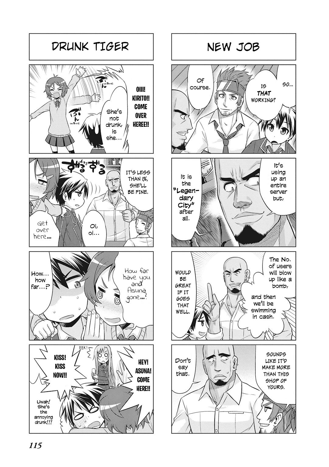 Sword Art Online 4-koma Chap 26 - Next Chap 27