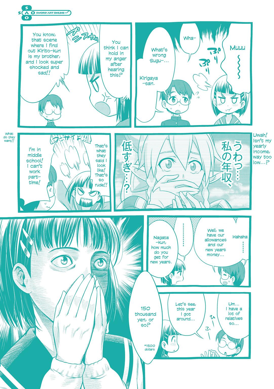 Sword Art Online 4-koma Chap 26.5 - Next Chap 27.5