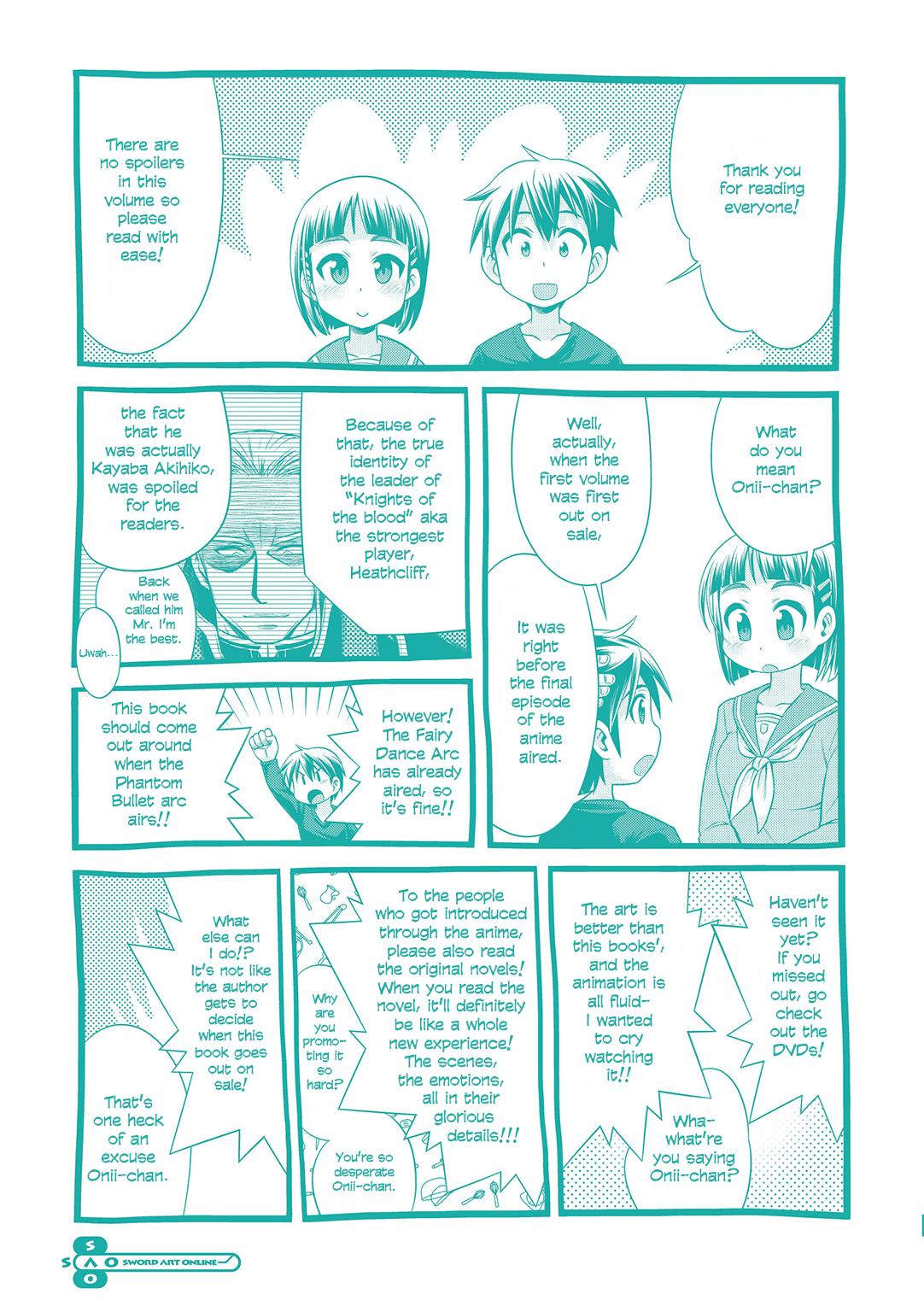 Sword Art Online 4-koma Chap 26.5 - Next Chap 27.5