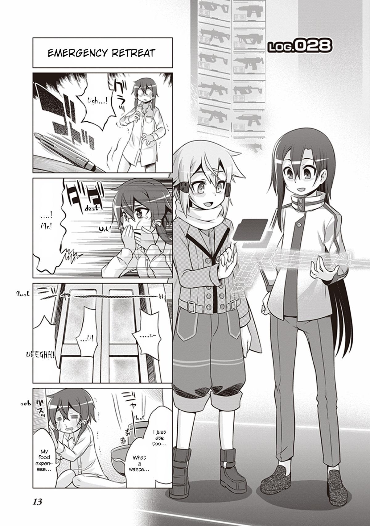Sword Art Online 4-koma Chap 28 - Next Chap 29