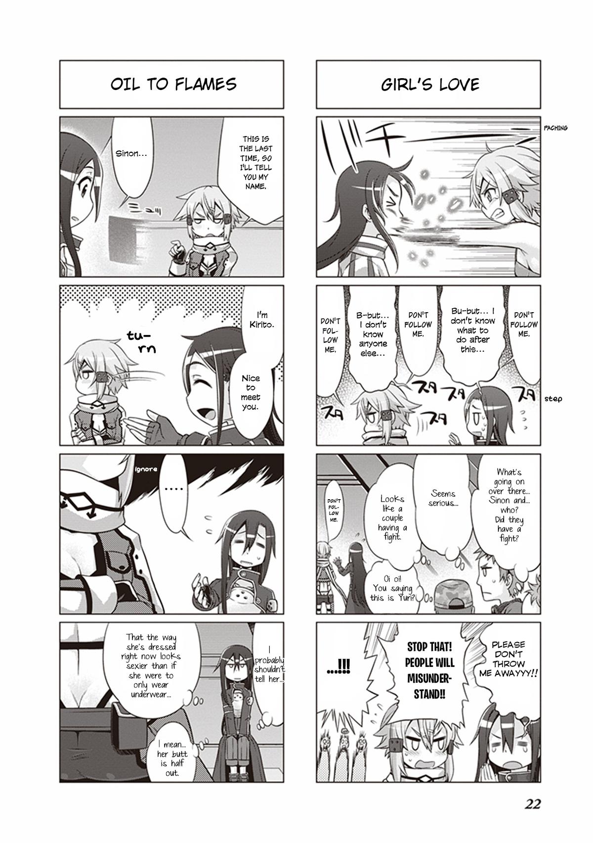 Sword Art Online 4-koma Chap 28 - Next Chap 29