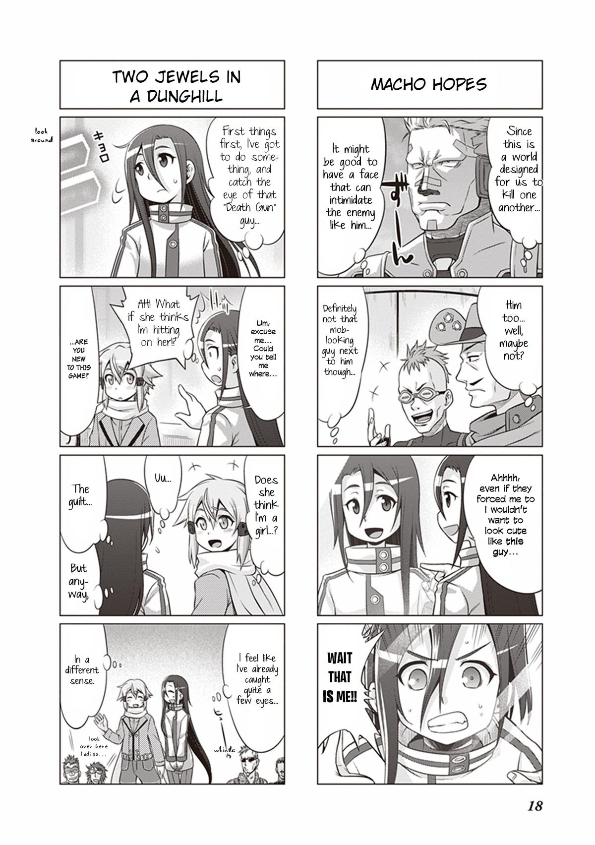 Sword Art Online 4-koma Chap 28 - Next Chap 29