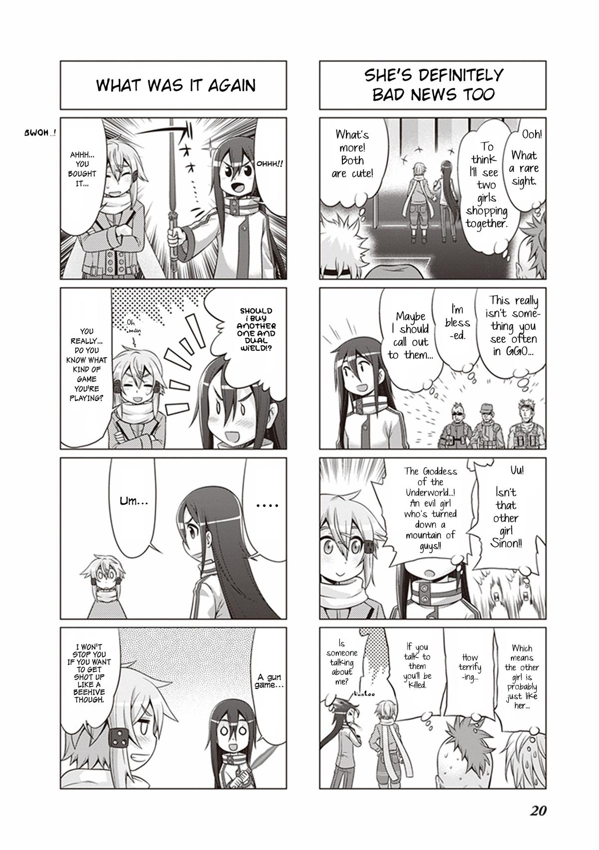 Sword Art Online 4-koma Chap 28 - Next Chap 29
